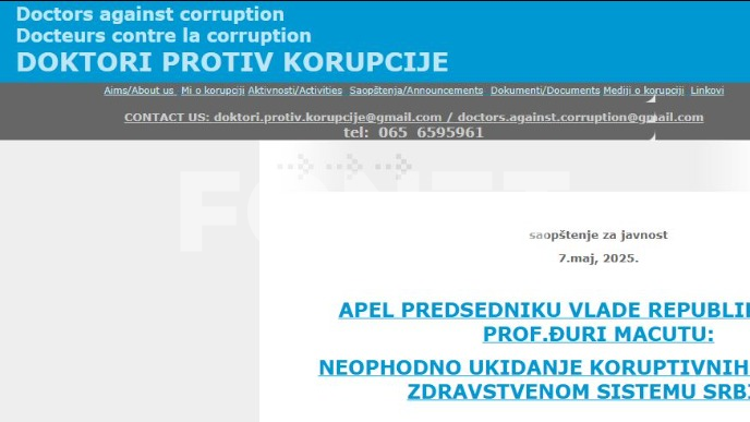 Apel Macutu sa manje korupcije 